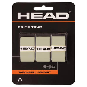 Prime Tour Tennis Overgrip 3-Pack Grey-Accessories-Head-99737-DEFAULT-L-Tennis Express