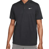 Men's Court Dri-FIT Solid Tennis Polo-Apparel-Nike-99984-010_BLACKWT-L-Tennis Express