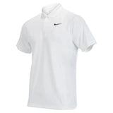 Men's Court Dri-FIT Solid Tennis Polo-Apparel-Nike-99984-100_WHITEBK-L-Tennis Express