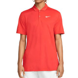 Men's Court Dri-FIT Solid Tennis Polo-Apparel-Nike-99984-657_UNI_REDWT-L-Tennis Express