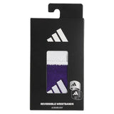 Interval Reversible 2.0 Wristband Collegiate Purple and White,Accessories,Adidas,,,Tennis Express,A5157190-2