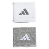 Interval Reversible 2.0 Wristband Heather Light Grey and White,Accessories,Adidas,Heather Light Grey/White,One Size,Tennis Express,A5157196-1