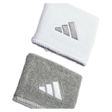 Interval Reversible 2.0 Wristband Heather Light Grey and White,Accessories,Adidas,,,Tennis Express,A5157196-2