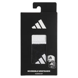 Interval Reversible 2.0 Wristband White and Black,Accessories,Adidas,,,Tennis Express,A5157201-3