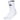 Men's 5 Star Team Grip Crew Socks White and Black