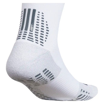 Men's 5 Star Team Grip Crew Socks White and Black,Socks,Adidas,,,Tennis Express,A5161961-2