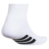 Men's Cushioned 4.0 Crew Socks 3 Pack White and Black,Socks,Adidas,,,Tennis Express,A5162402-3