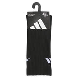 Men's Cushioned 4.0 Crew Socks 3 Pack Black and White,Socks,Adidas,,,Tennis Express,A5162403-2