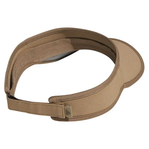 Men's Superlite 3 Visor Khaki Six and Cargo Brown,Apparel,Adidas,,,Tennis Express,A5162552-2