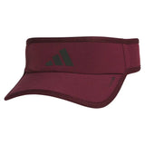 Men's Superlite 3 Visor Maroon and Black,Apparel,Adidas,Maroon/Black,One Size,Tennis Express,A5162553-1