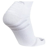 Men's 5 Star Team 3 Quarter Crew Socks White and Black,Socks,Adidas,,,Tennis Express,A5162865-2