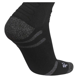 Men's 6 Star Team 3 Quarter Crew Socks Black and White,Socks,Adidas,,,Tennis Express,A51628661-2