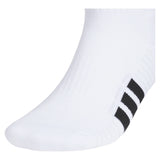 Men's Cushioned 4.0 Quarter Socks 3 Pack White and Black,Socks,Adidas,,,Tennis Express,A5163004-1