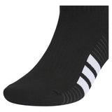 Men's Cushioned 4.0 Quarter Socks 3 Pack Black and White,Socks,Adidas,,,Tennis Express,A5163005-1