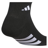 Men's Cushioned 4.0 Quarter Socks 3 Pack Black and White,Socks,Adidas,,,Tennis Express,A5163005-3