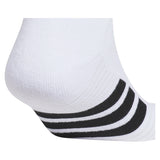Men's Cushioned 4.0 Low Cut Socks 3 Pack White and Black,Socks,Adidas,,,Tennis Express,A5163009-1