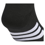Men's Cushioned 4.0 No Show Socks 3 Pack Black and White,Socks,Adidas,,,Tennis Express,A5163015-3