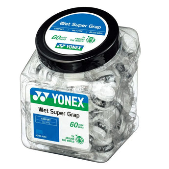 Wet Super Grap Tennis Overgrip 60 Piece Bucket-Accessories-Yonex-AC102-60-1-[Sku]-Tennis Express