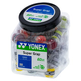 Wet Super Grap Tennis Overgrip 60 Piece Bucket,Accessories,Yonex,ASSORTED,,Tennis Express,AC102-60copy