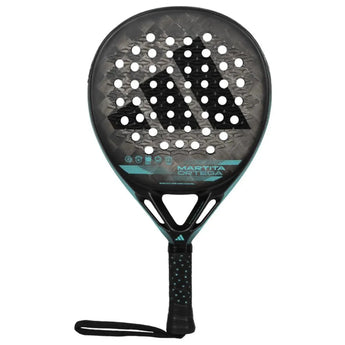 Cross It Light Padel Racquet Black and Pulseaqua-Padel Racquets-Adidas-ADRK1CA6U0051F-Tennis Express