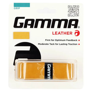 Leather Tennis Replacement Grip-Accessories-Gamma-AGLG00-Tennis Express