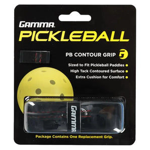 Contour Pickleball Grip Black-Accessories-Gamma-APBCG-1-Tennis Express