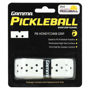 Honeycomb Pickleball Grip White-Accessories-Gamma-APBHG15-1-Tennis Express
