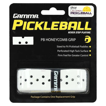 Honeycomb Pickleball Grip White-Accessories-Gamma-APBHG15-1-Tennis Express