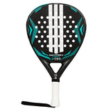 Match Light 2026 Padel Paddle Black and Teal,Padel Racquets,Adidas,Black/Teal,One Size,Tennis Express,AR5GA5U88-1