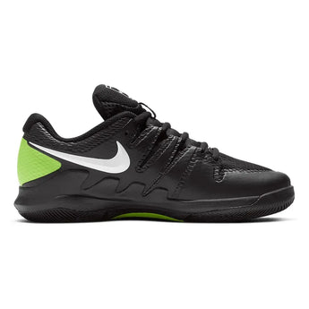 Juniors' Vapor X Tennis Shoes Black and White-Footwear-Nike-AR8851-009_1-Tennis Express