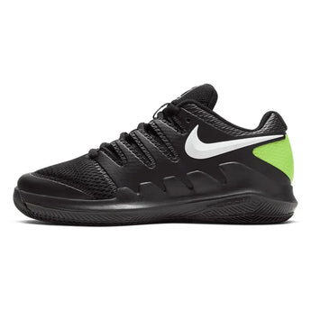 Juniors' Vapor X Tennis Shoes Black and White-Footwear-Nike-AR8851-009_2-Tennis Express