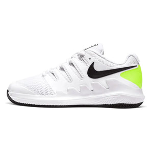 Juniors' Vapor X Tennis Shoes White and Black-Footwear-Nike-AR8851-101_1-Tennis Express
