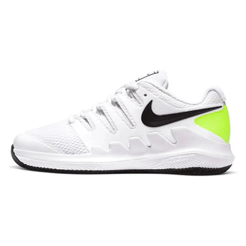 Juniors' Vapor X Tennis Shoes White and Black-Footwear-Nike-AR8851-101_1-Tennis Express