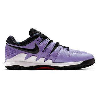 Juniors' Court Vapor X Tennis Shoes Purple Agate and Black-Footwear-Nike-AR8851-500-2-Tennis Express