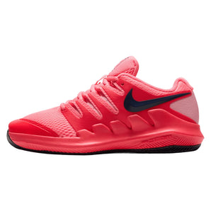 Juniors' Vapor X Tennis Shoes Laser Crimson and Blackened Blue, Nike, Tennis Express, AR8851-604H26-2
