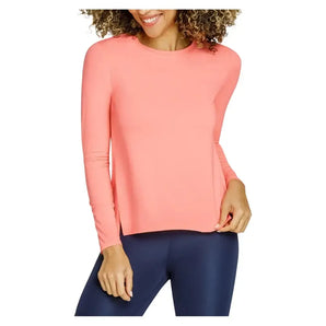Women's Gracen Long Sleeve Tennis Top Melon Punch-Apparel-Tail-AX2862-8758U25-Tennis Express