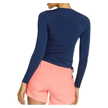 Women's Chandra Long Sleeve Tennis Top Navy Blue-Apparel-Tail-AX2978-5348U25-1-Tennis Express