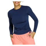 Women's Chandra Long Sleeve Tennis Top Navy Blue-Apparel-Tail-AX2978-5348U25-Tennis Express