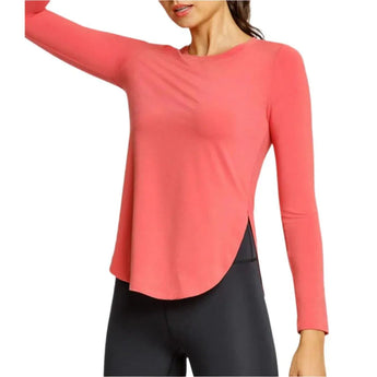 Women's Panem Long Sleeve Tennis Top Cherry Rose-Apparel-Tail-AX3033-2397F24-2-3-[Sku]-Tennis Express