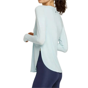Women's Panem Long Sleeve Tennis Top Blue Glow-Apparel-Tail-AX3033-2827-1-2-[Sku]-Tennis Express