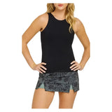Women's Foundation Hi-Neck Tennis Tank Onyx-Apparel-Tail-AX3171-9008S25-Tennis Express