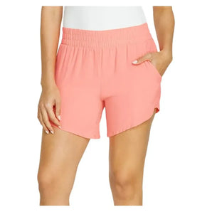 Women's Indo 6 Inch Tennis Shorts Melon Punch-Apparel-Tail-AX6238-8758U25-Tennis Express