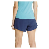 Women's Roe Shorts with Briefs and Ruched Inserts-Apparel-Tail-AX6289-F25-Navy-1-Tennis Express