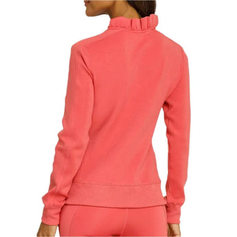 Women's Condoleezza Tennis Sweatshirt Cherry Rose-Apparel-Tail-AXX124-2395F24-1-Tennis Express