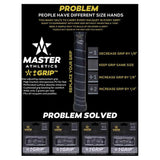 Replacement Grip -1 Black-Accessories-Master Athletics-All-Tennis Express