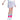 Girls' Diva Smocked Tennis Skort Multicolor-Apparel-Lucky In Love-B118-91B955S25-Tennis Express
