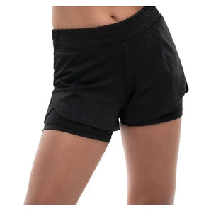 Girls' Match Point Tennis Short-Apparel-Lucky In Love-B119-B-Black-Tennis Express