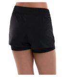 Girls' Match Point Tennis Short-Apparel-Lucky In Love-B119-B-Black2-Tennis Express