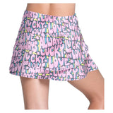 Girls' Bubble Love Tier Tennis Skort Mulberry-Apparel-Lucky In Love-B127-22E955H25-2-Tennis Express