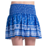 Girls' Americana Smocked Tennis Skort Team Royal,Apparel,Lucky In Love,,,Tennis Express,B134-15J421-4